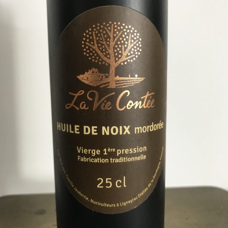 Huile de noix vierge monovariétale Marbot mordorée – 25cl