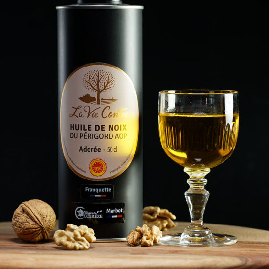 Huile de noix vierge adorée AOP – 25 cl