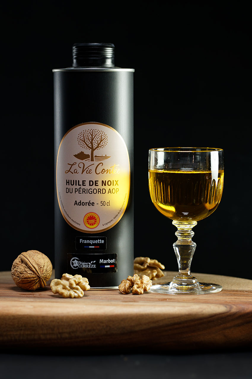 Huile de noix vierge adorée AOP - 25 cl