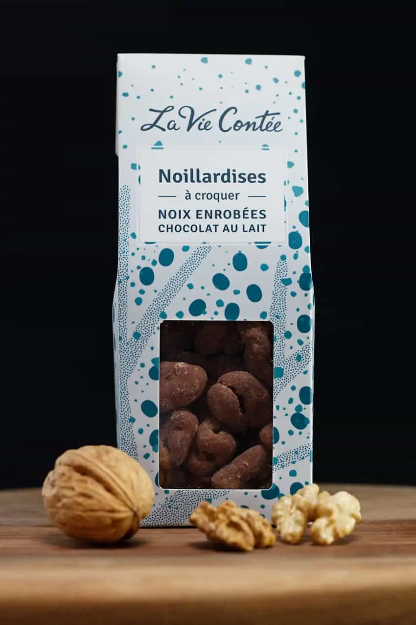 noix enrobées chocolat lait