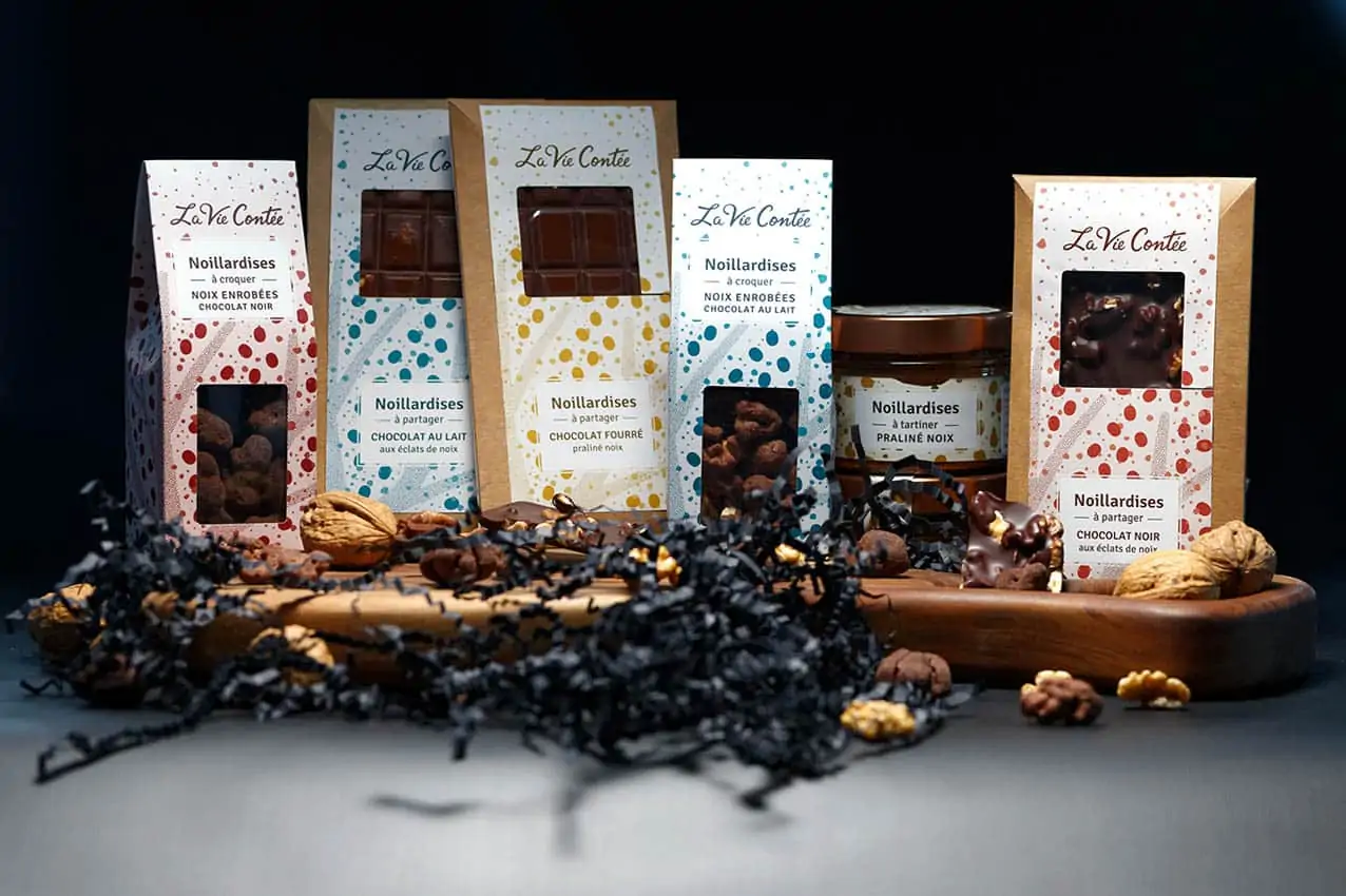 Visuel illustrant le coffret de noillardises à composer