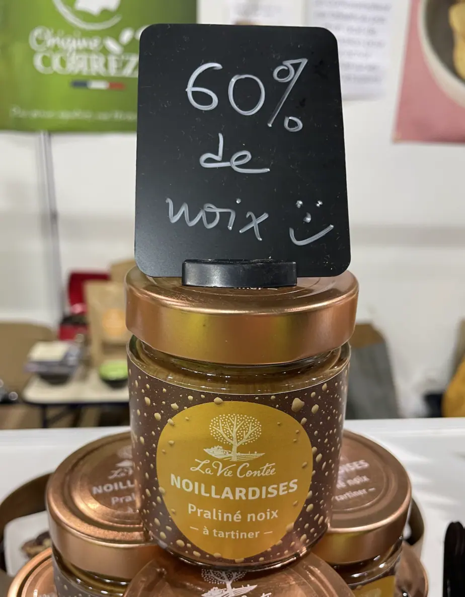 Pâte à tartiner praliné noix - 200g
