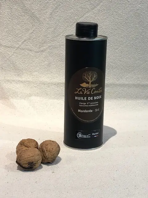 huile de noix mordorée variété marbot - 50Cl bidon métal