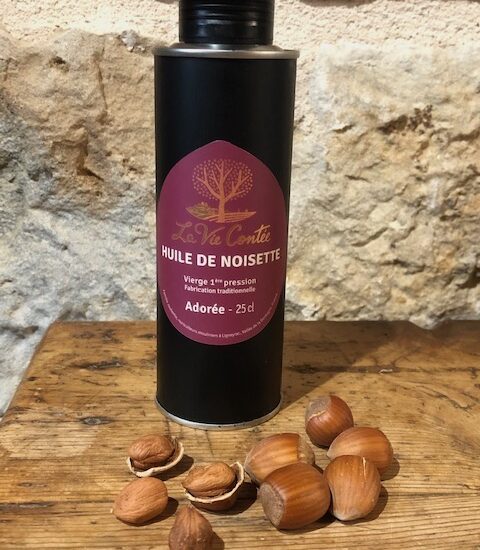 Huile de noisette adorée – 25cl