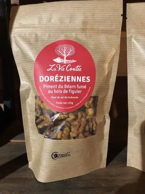 doréziennes piment fumé fleur de sel 125g