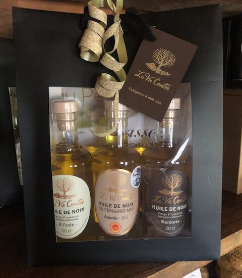 Coffret d’huiles de noix – Les Chaleureuses – 3x20cl
