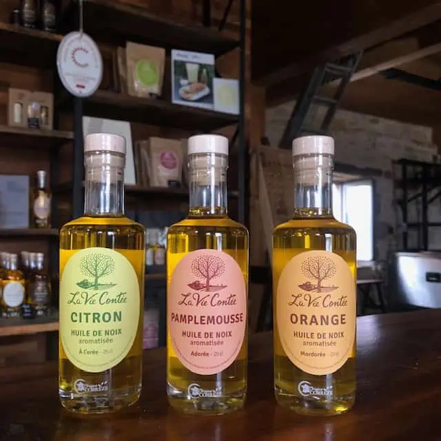 trio huiles de noix agrumes 20cl
